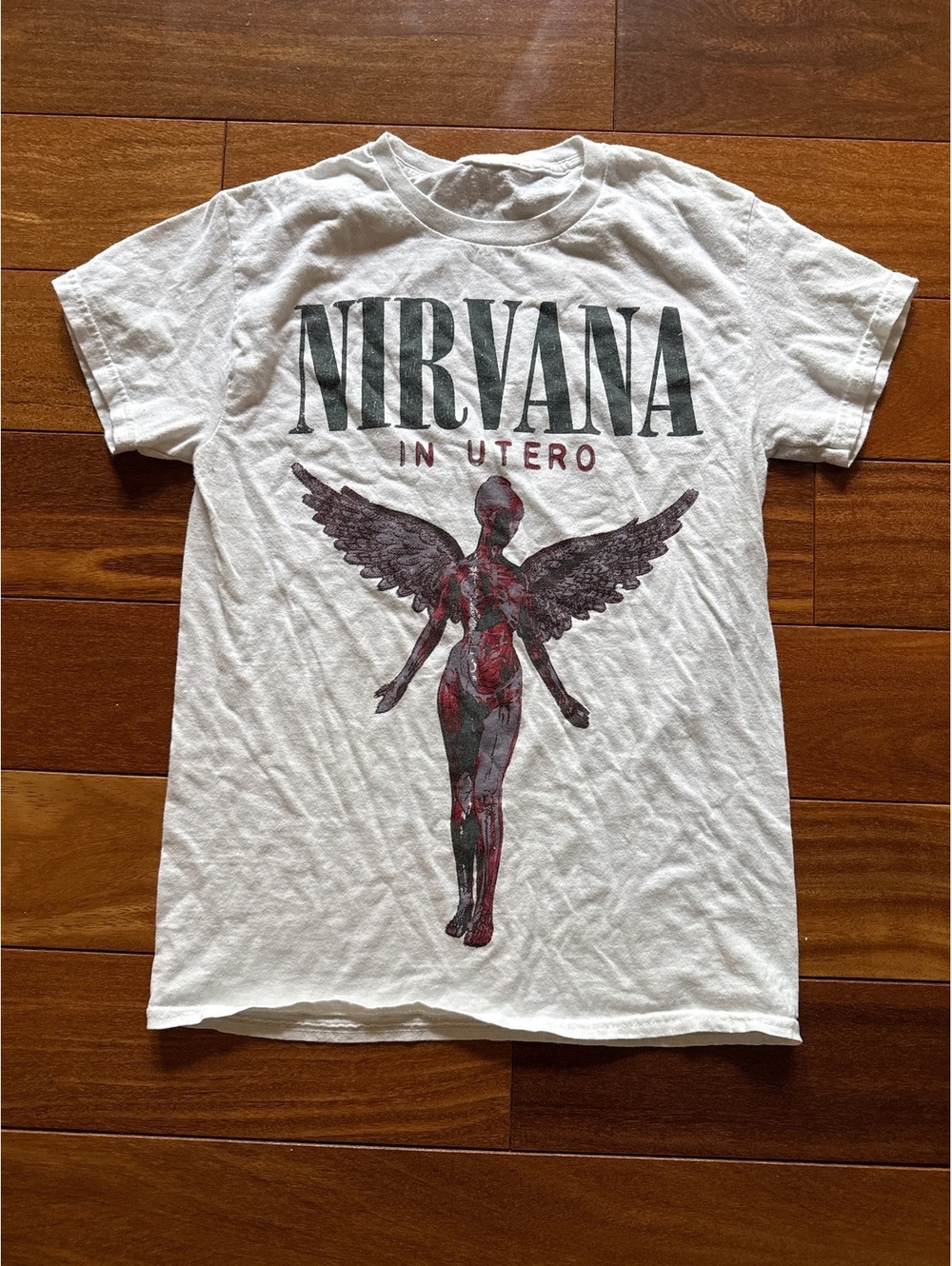 Nirvana In Utero Tour Tee Reprint